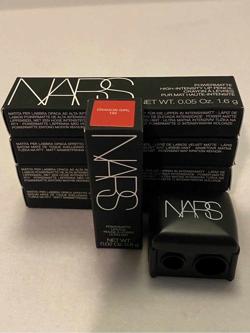 NARS Lipsticks in Reds/Special Edition Compact in Red